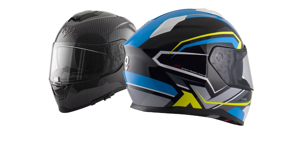 NS-11C Carbon e NS-11F: la doppia anima NOS Helmets