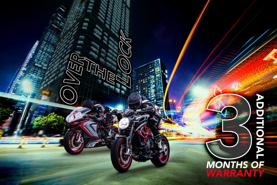 MV Agusta: la garanzia è prolungata