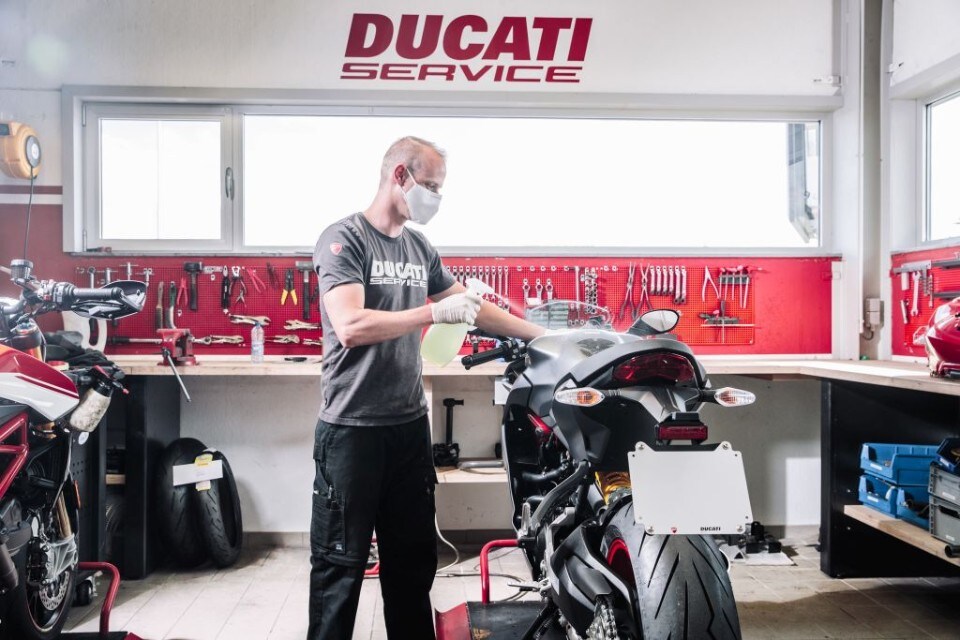 Ducati: check gratuito con aggiornamento dell’elettronica