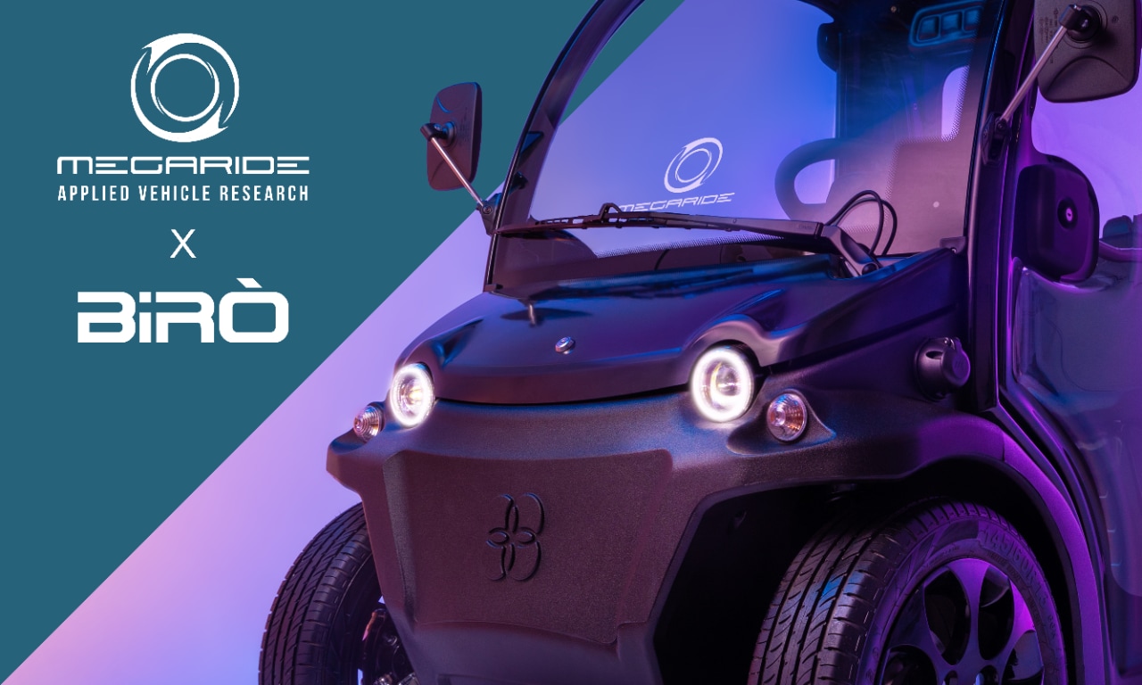MegaRide e Birò: la partnership per migliorare le prestazioni dei quadricicli leggeri