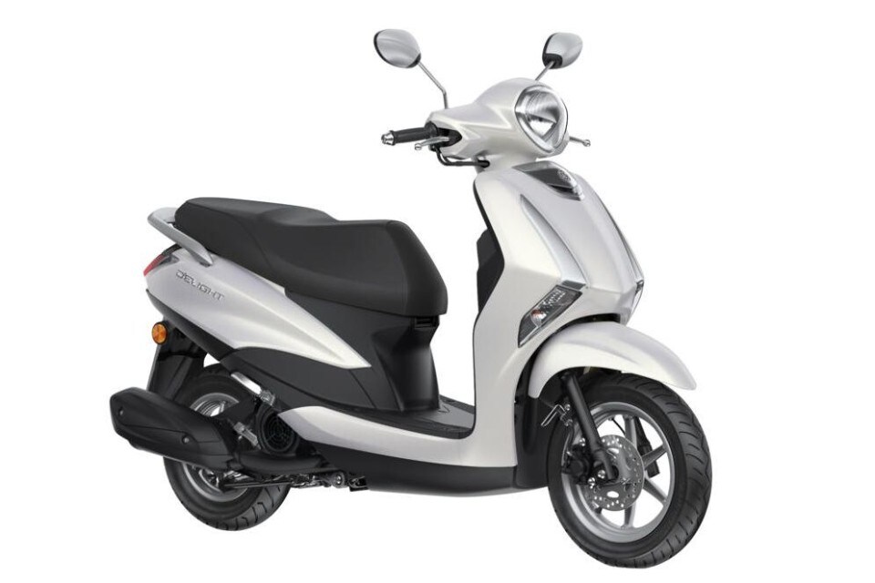 Yamaha D'Elight: il "peso piuma" dei 125