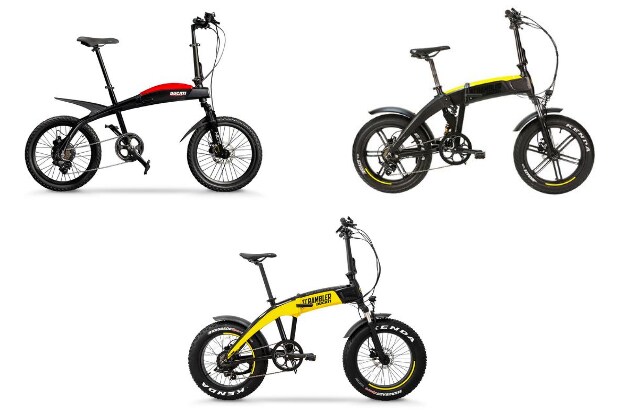 Le nuove e-bike pieghevoli di Ducati  