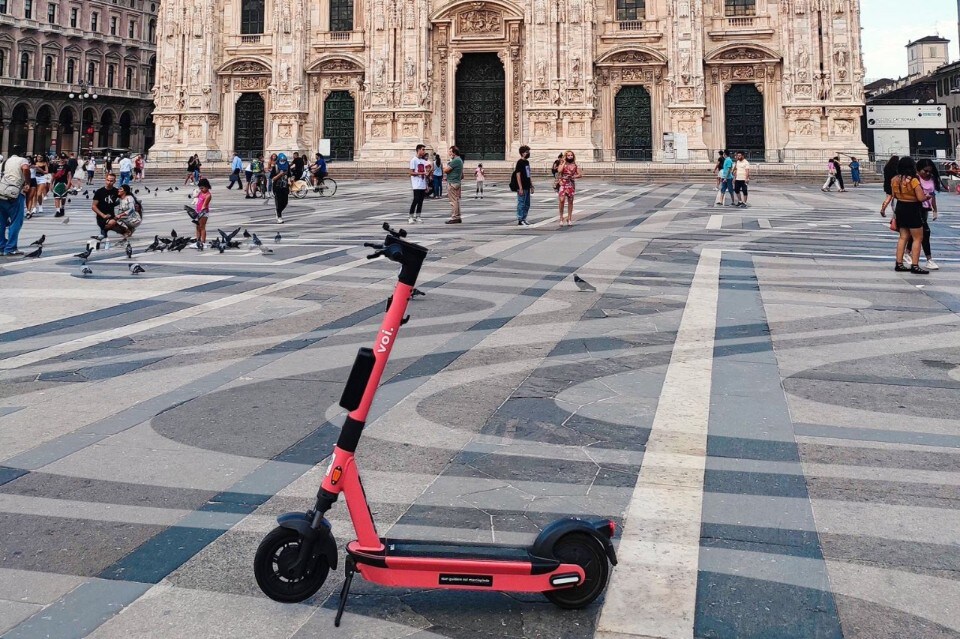 Monopattini in sharing: il debutto di Voi