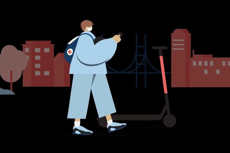 Monopattini in sharing: Voi regala i noleggi agli operatori sanitari