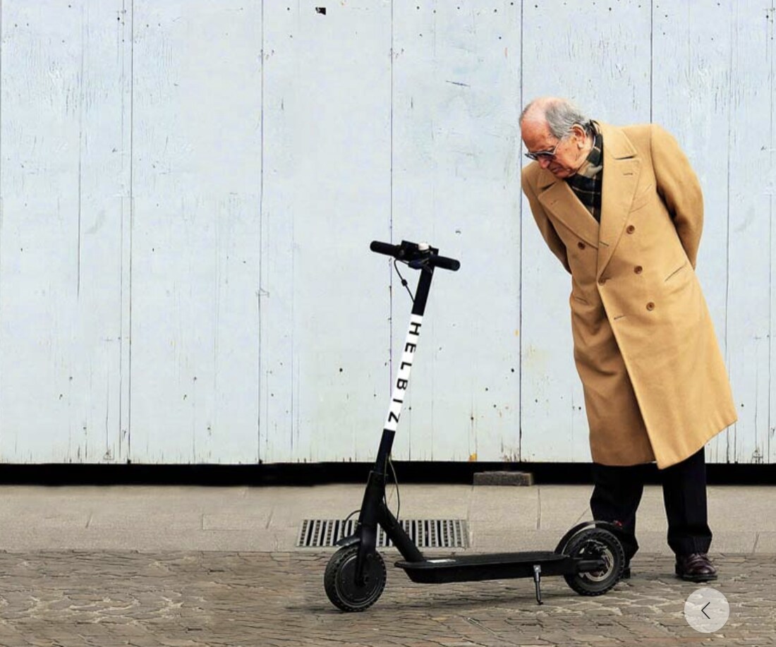 Helbiz presenta la modalità per principianti