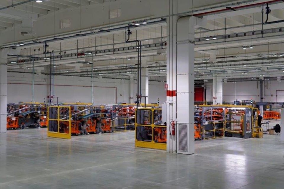 Nuova fabbrica Pirelli a Bollate