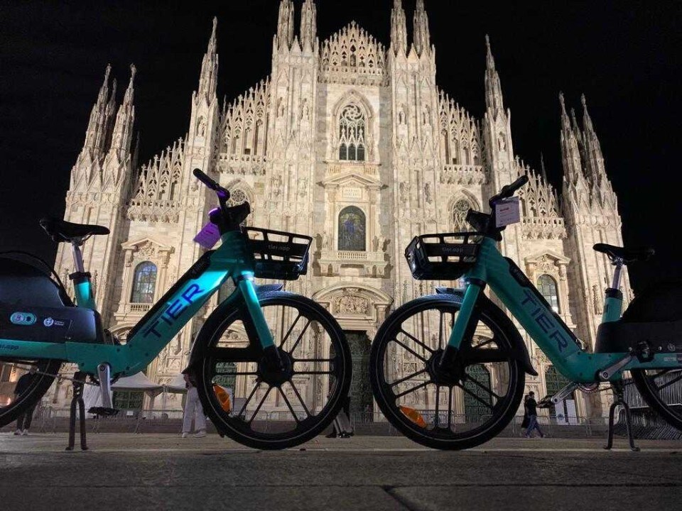 TIER sbarca a Milano con 1.000 e-bike