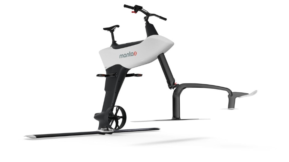 Manta5 Hydrofoiler SL3: l’e-bike per pedalare sull’acqua