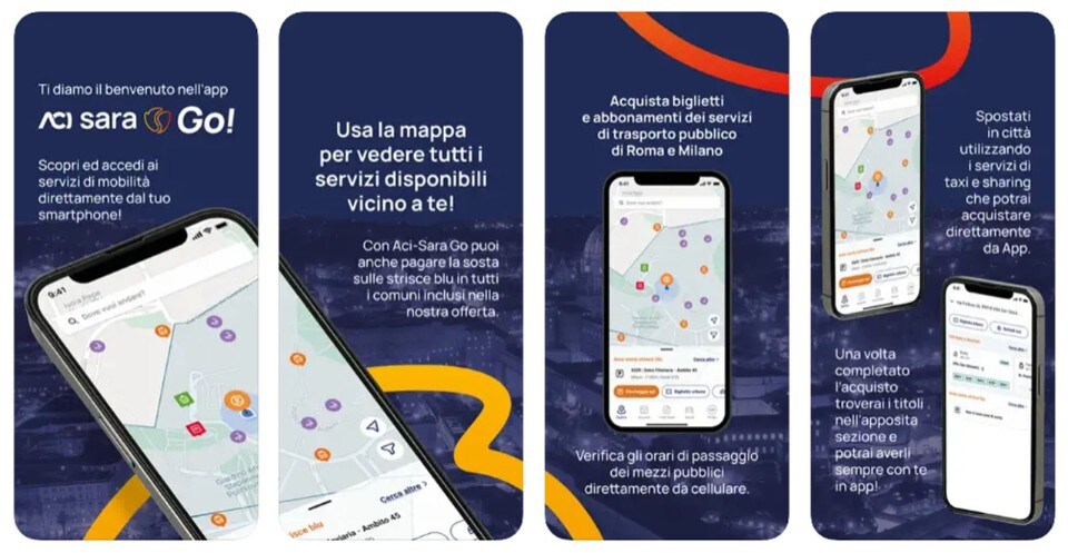 ACI-Sara Go! è l'app per gestire l'inter-mobilità