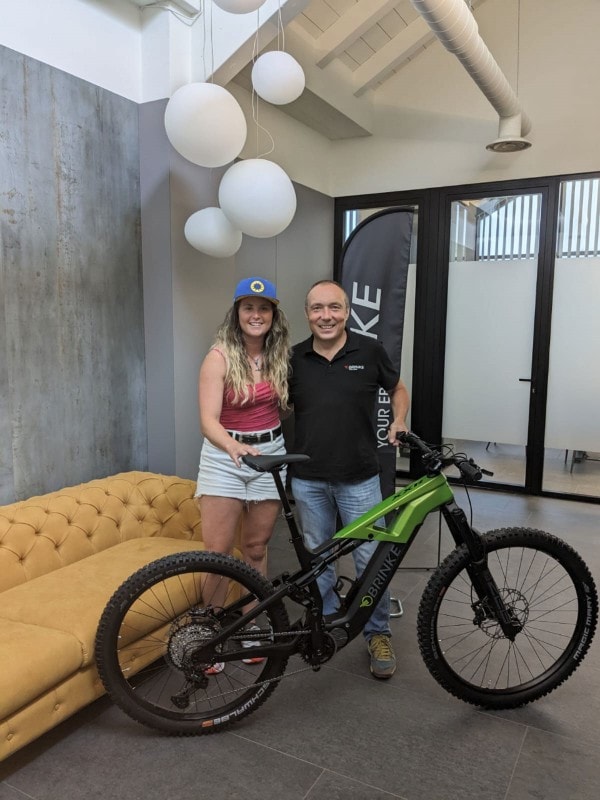 Michela Moioli e Filippo Della Vite scelgono la Brinke XXR Carbon