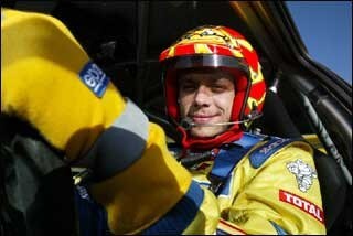 Prime prove rally per Rossi