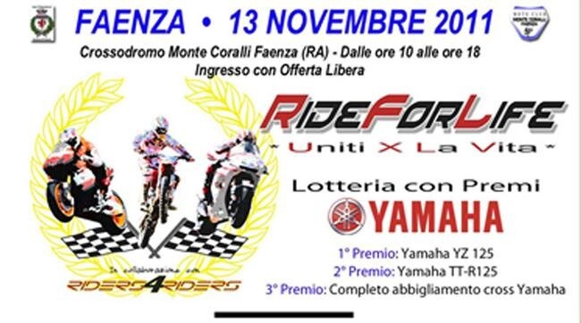 Ride for Life: in pista per beneficenza