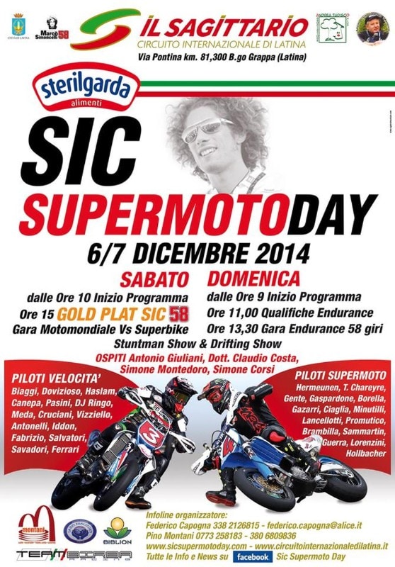 SIC Supermoto Day 2014: il programma e gli orari