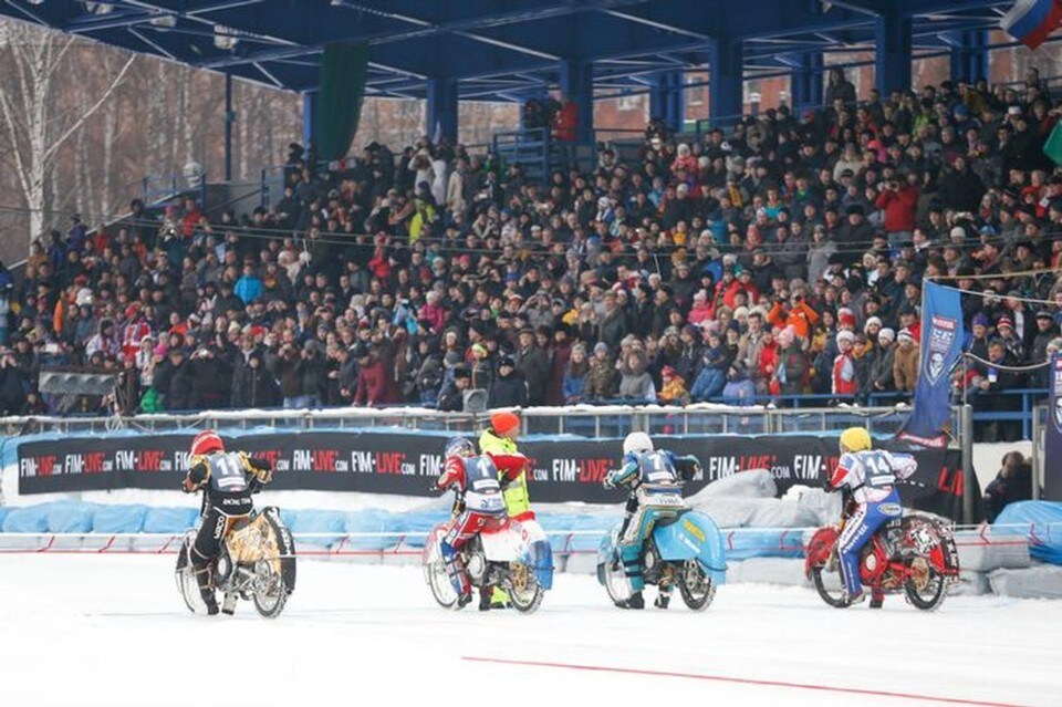 Speedway su ghiaccio sullo smartphone