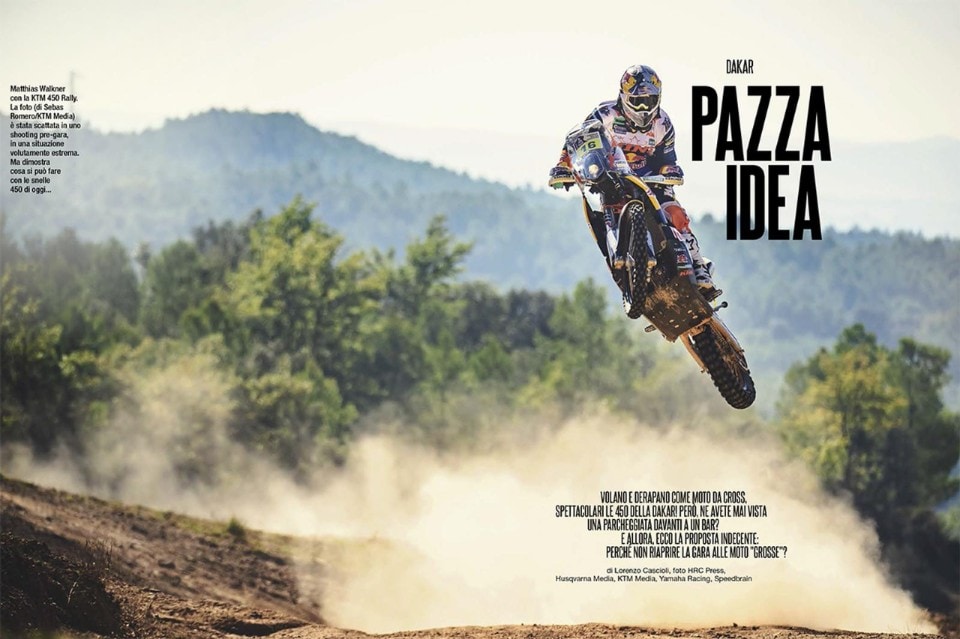 Su Dueruote di Febbraio, Dakar: pazza idea