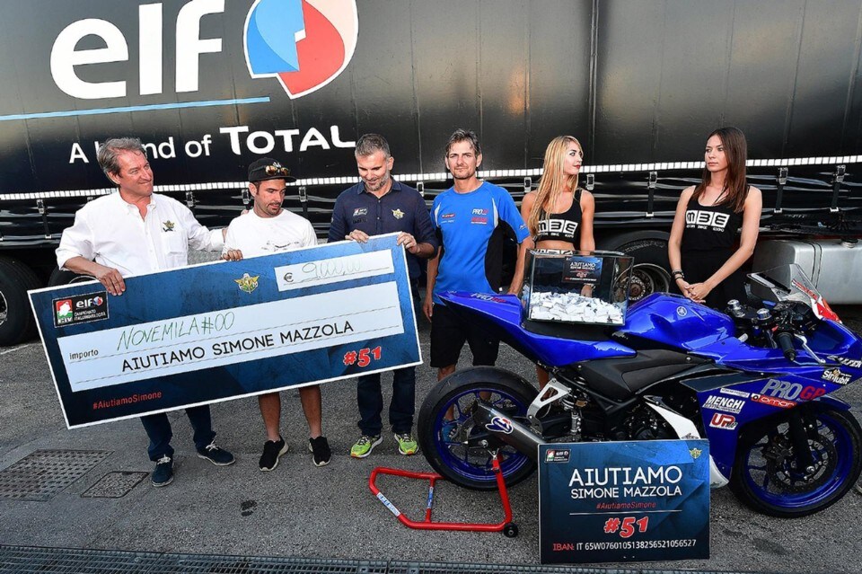 CIV: un assegno da 9.000 euro alla famiglia di Simone Mazzola