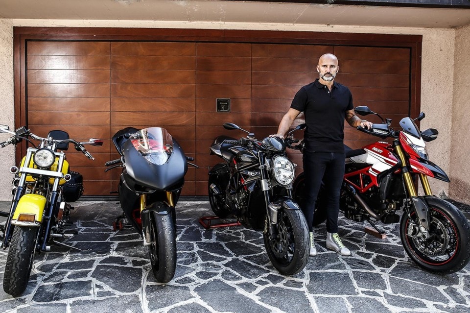 Correre in moto è più faticoso che giocare (a calcio) in serie A, parola di Annoni