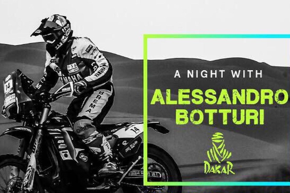 Botturi presenta (a BRESCIA) la sua Dakar