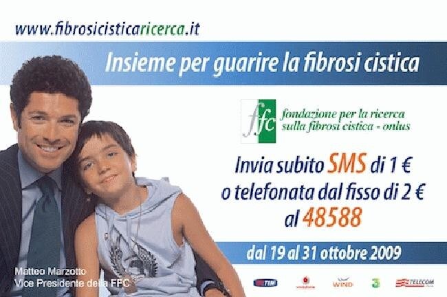 Aiuta con un SMS la Fondazione Fibrosi Cistica
