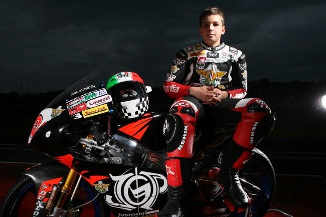 I pilotini Aprilia pronti per i test