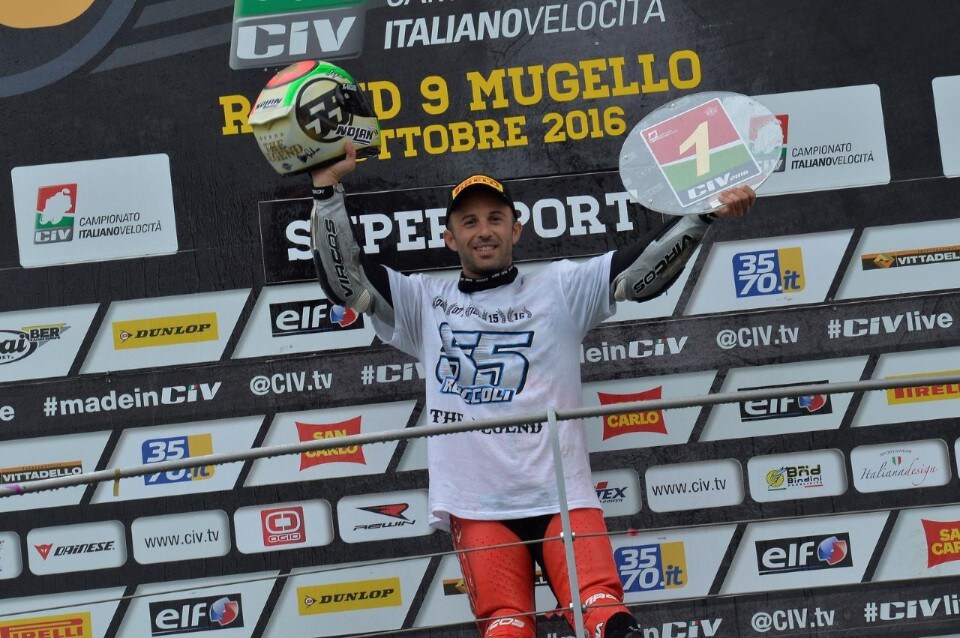 CIV Mugello: Roccoli è campione in SS