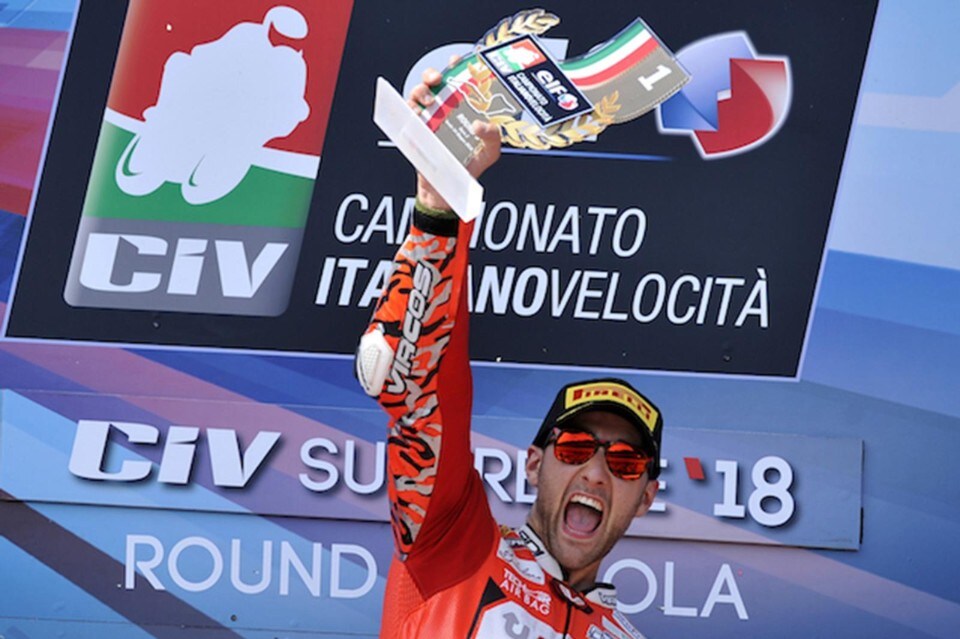 CIV Imola: Ferrari vince in SBK, Pirro torna sul podio