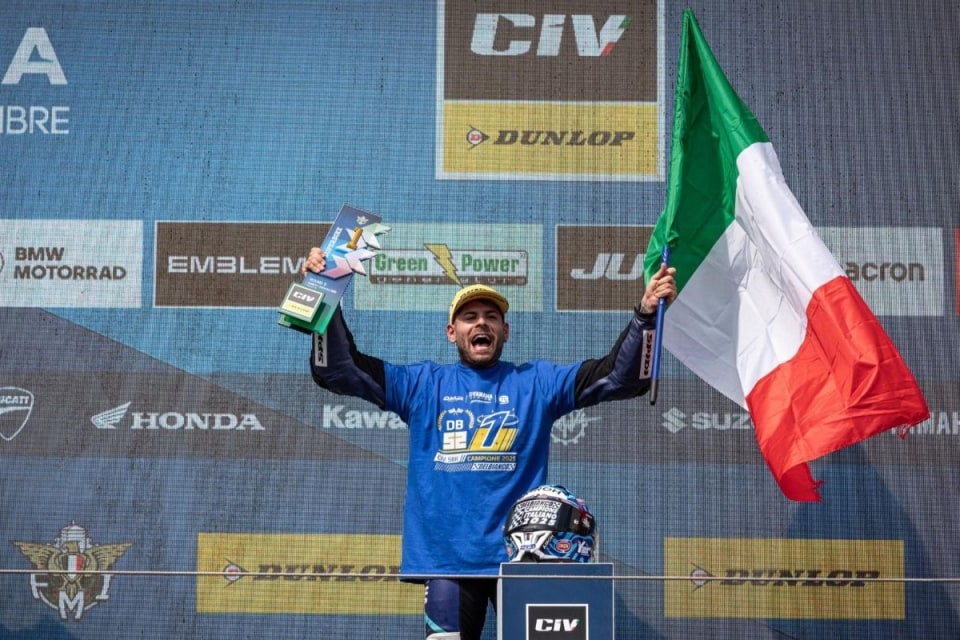 CIV 2025: a Imola Delbianco si laurea Campione Superbike