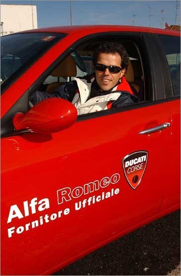 Ducati Corse in auto con Alfa Romeo