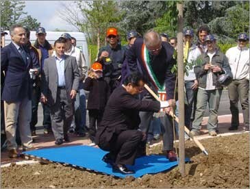 Inaugurato Viale Daijiro Kato