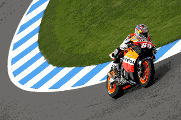 Nicky Hayden a tutto GAS