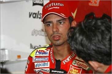 Melandri e Capirossi ad Assen