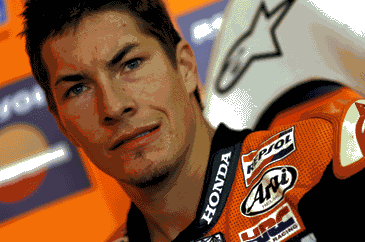 Nicky Hayden in pista a gennaio