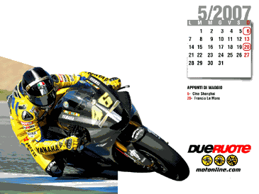 Calendario motomondiale 2007