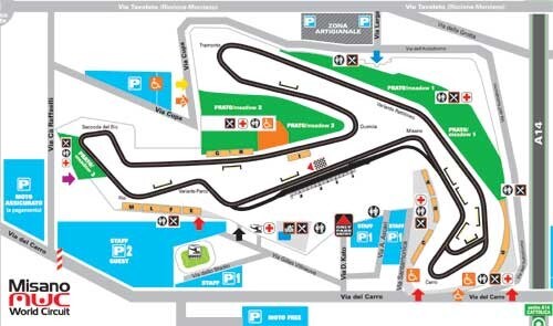 Misano: il circuito