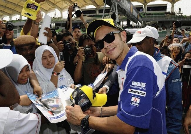 Sepang - Rossi: "Penso al podio"