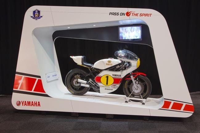 Yamaha festeggia i 50 anni alla 200 Miglia di Imola