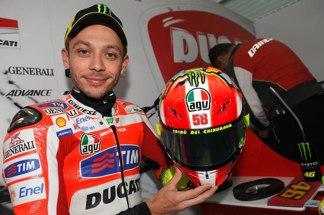 Rossi: "Voglio il podio per Sic"