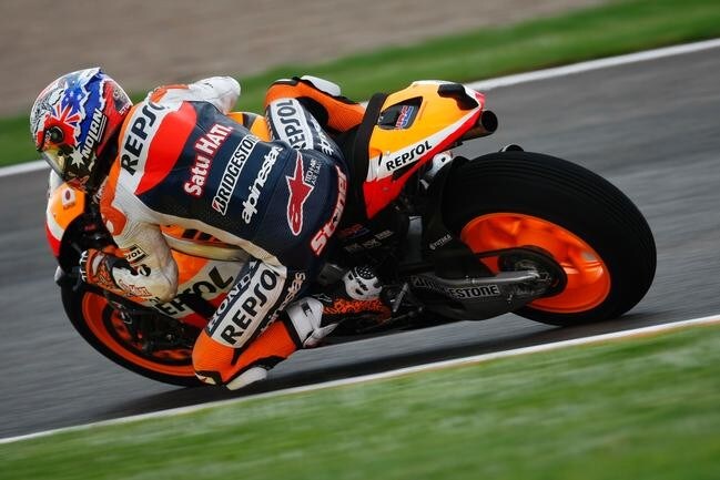 Valencia MotoGP: Stoner, pole n.12!