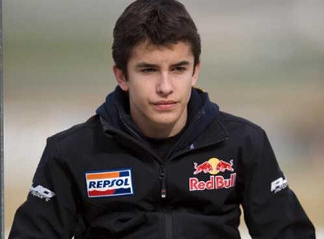Le Moto2 provano, Marquez è fermo