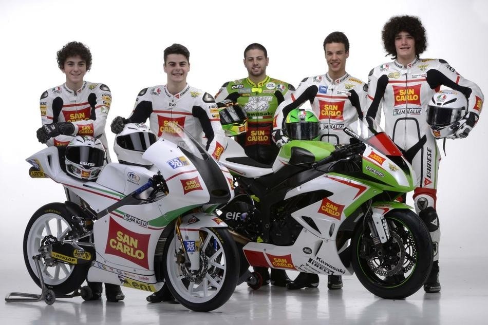 Il team Italia vuole vincere