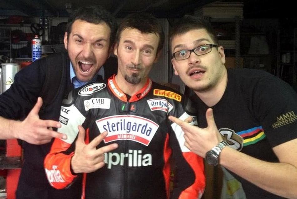 Biaggi e il test della MotoGP