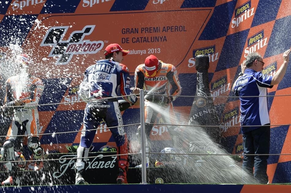 MotoGP: Lorenzo tre volte vincente a Montmelò