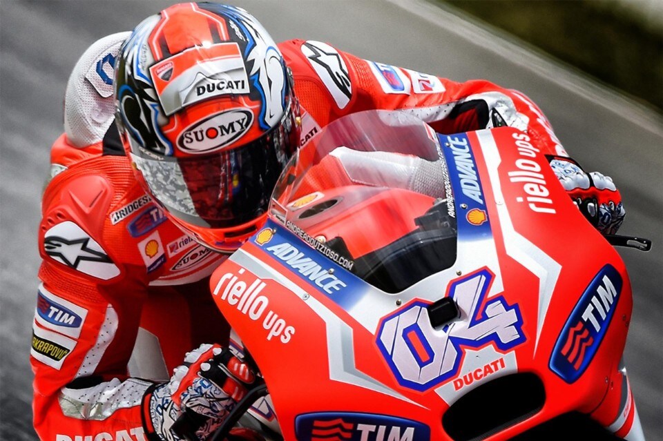 MotoGP: Dovizioso “Sono molto contento del passo”