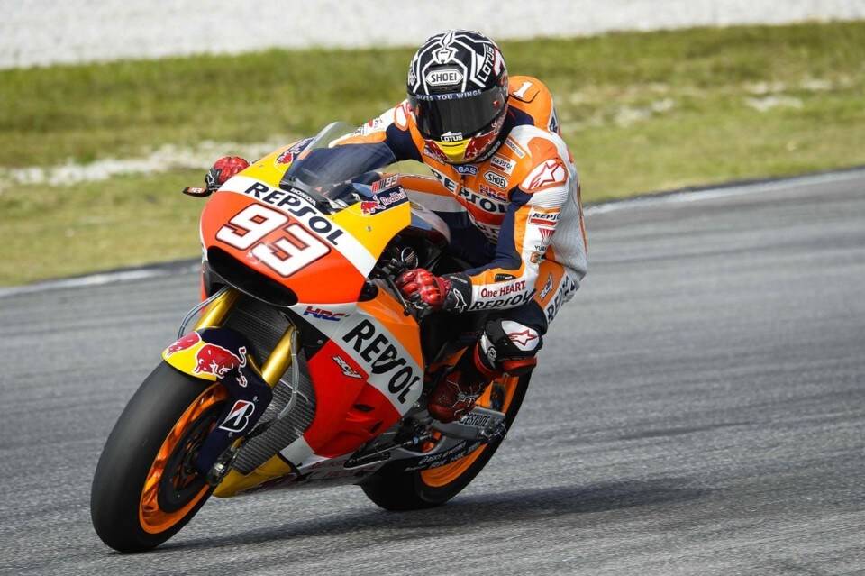 MotoGP test Sepang\3: Marquez chiude al comando