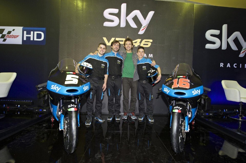Riparte da Tavullia l’avventura dello Sky Racing Team VR46