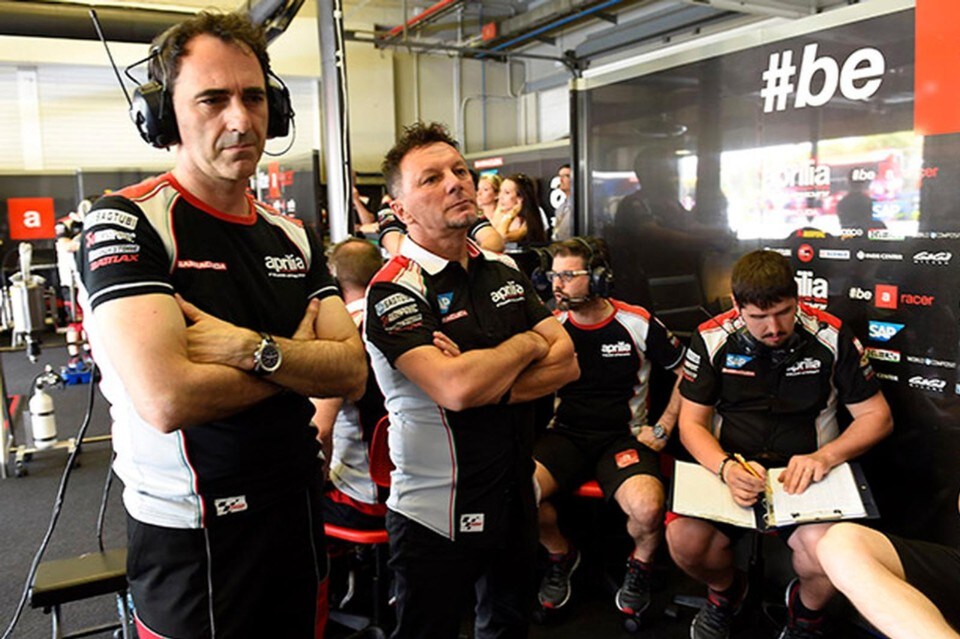 Aprilia: in MotoGP... aspettando la MotoGP
