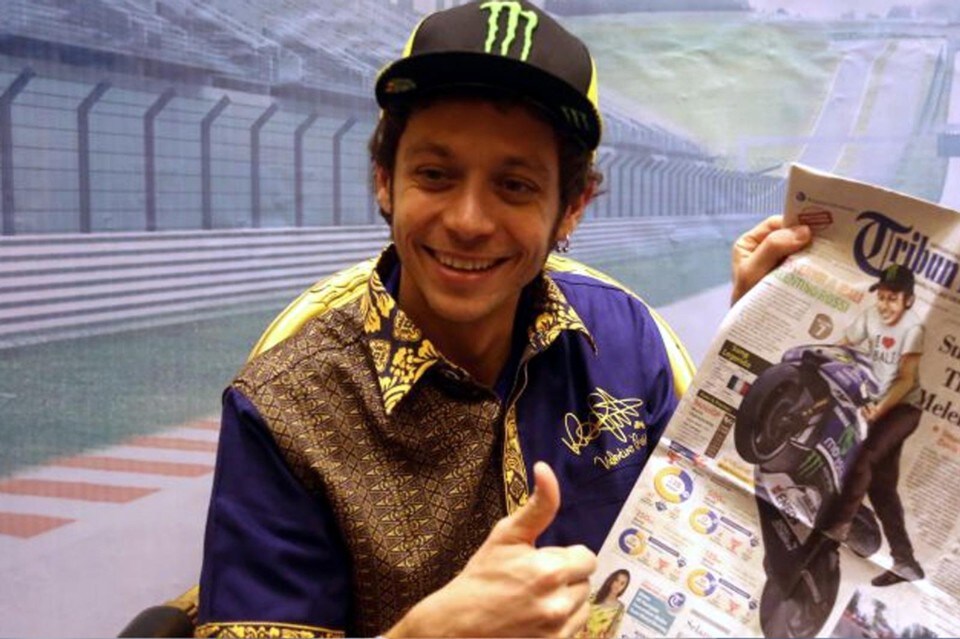 Valentino Rossi è la star di Bali