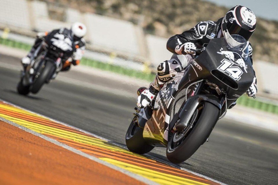 MotoGP: KTM al lavoro a Valencia