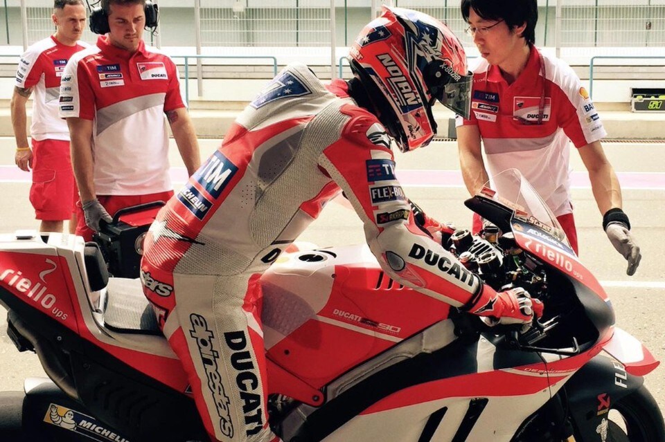 MotoGP: Stoner al lavoro, ma niente gare