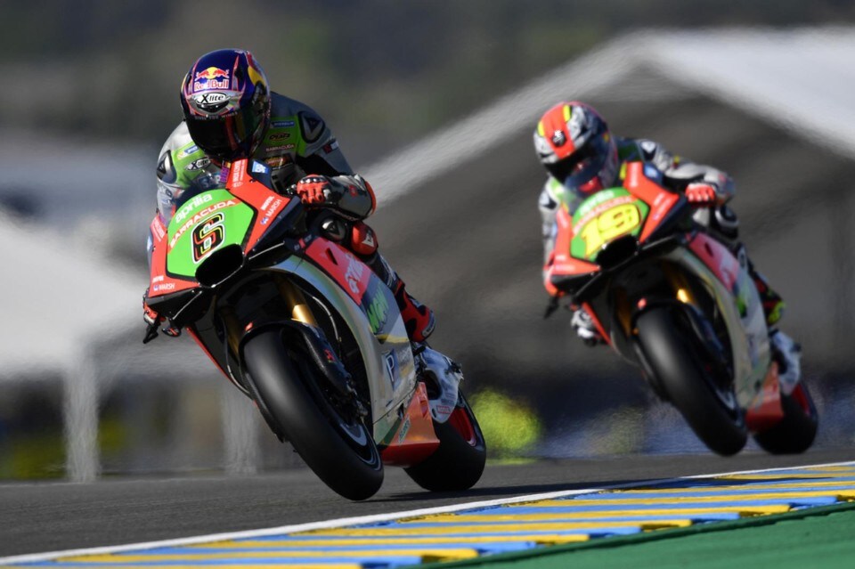MotoGP Barcellona: Aprilia, lo sviluppo continua